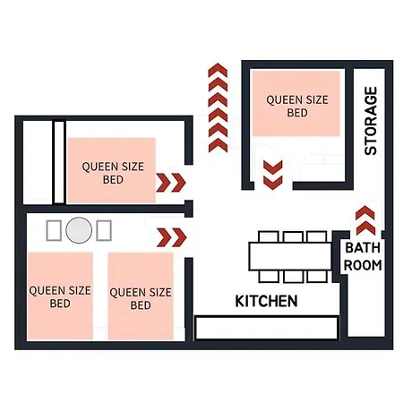 3Rooms 4Beds Kitchen Hongik Stn 3Min 首尔 Exterior photo